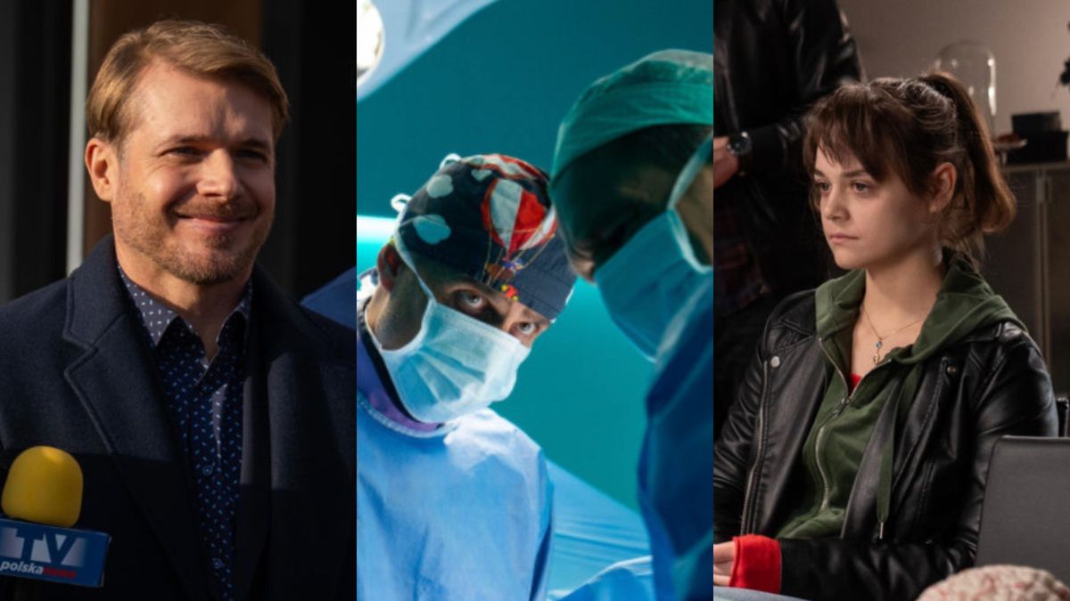 Kadry z serialu "Na dobre i na złe"