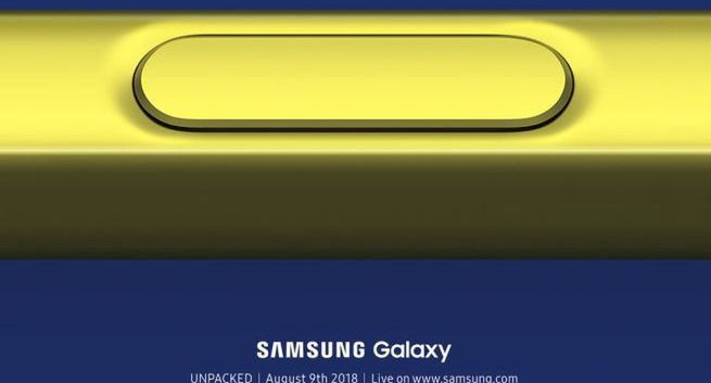 9 sierpnia 2018 roku Samsung zaprezentuje Galaxy Note 9