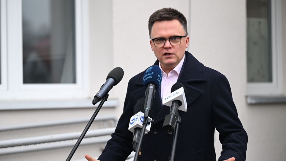 Szymon Ho�ownia
Adam War�awa
kampania, kampania prezydencka 2025, konferencja prasowa, polityk, polityka, prezydencka, wyborcza, wybory prezydenckie 2025, asystencja osobista, kandydat na urz�d Prezydenta RP, Trzecia Droga, ustawa