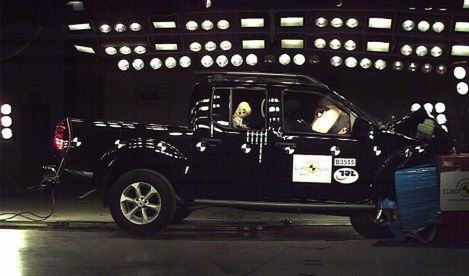 Nissan Navara ponownie w EuroNCAP