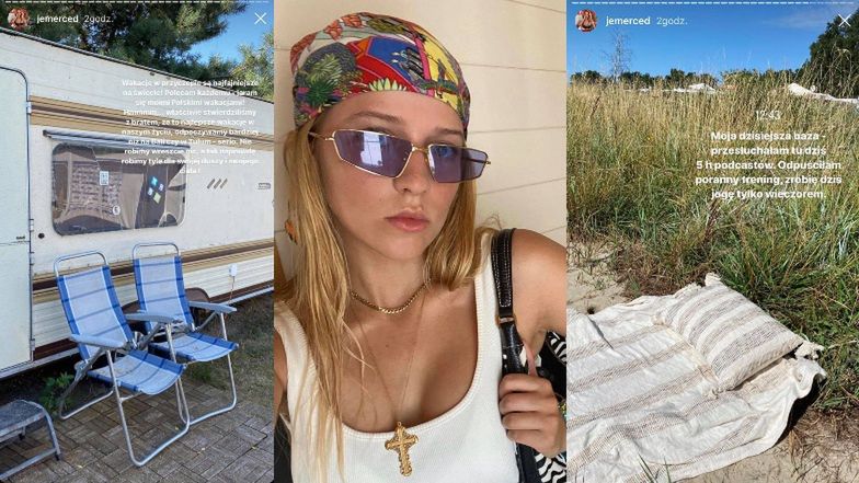 Jessica Mercedes i jej "skromne" wakacje na Helu