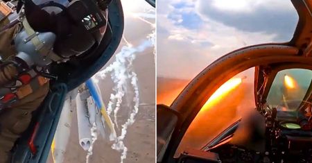 Piloci Su-25 bez litości. Celem pozycje Rosjan w Ukrainie