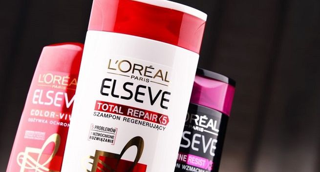 Kosmetyki L'Oreal w opakowaniach z plastiku z recyklingu