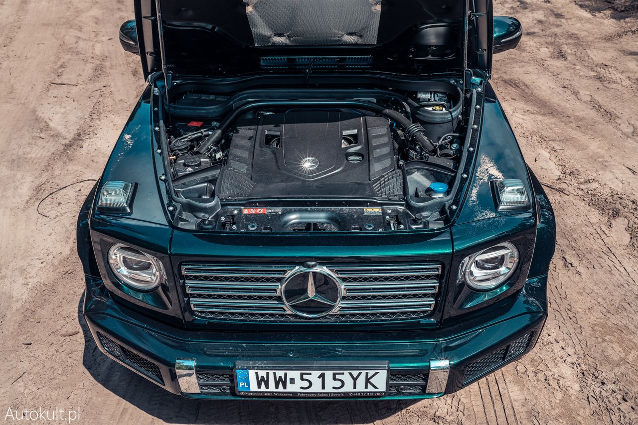Mercedes-Benz G500 (2018) (fot. Konrad Skura)
