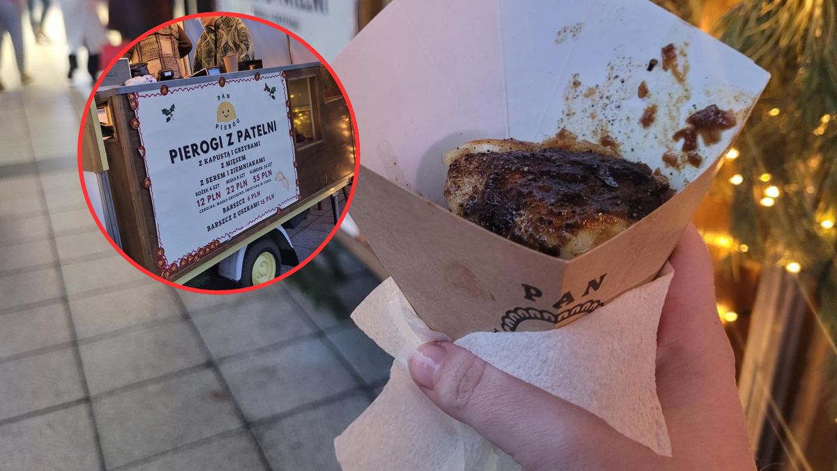 Pierożki z patelni bez przeciskania się pomiędzy straganami