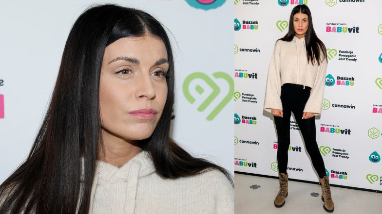 Magdalena Stępień na ściance