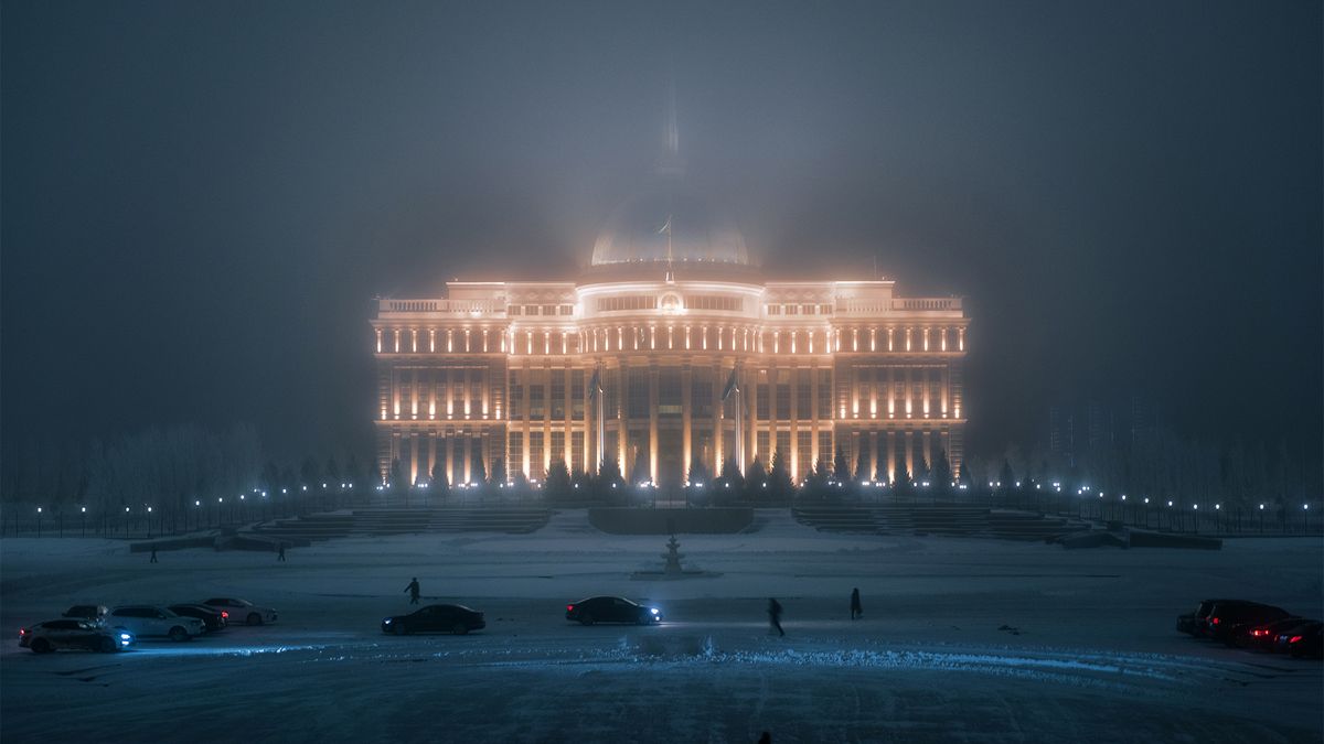 Nur-Sułtan, stolica Kazachstanu, to miasto z przyszłości. Pokazał je Patryk Biegański 1
