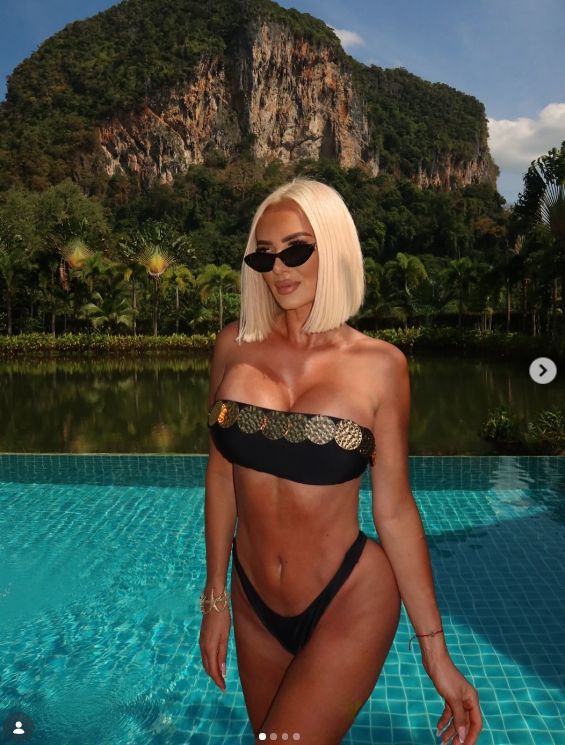 Izabela Macudzińska w bikini