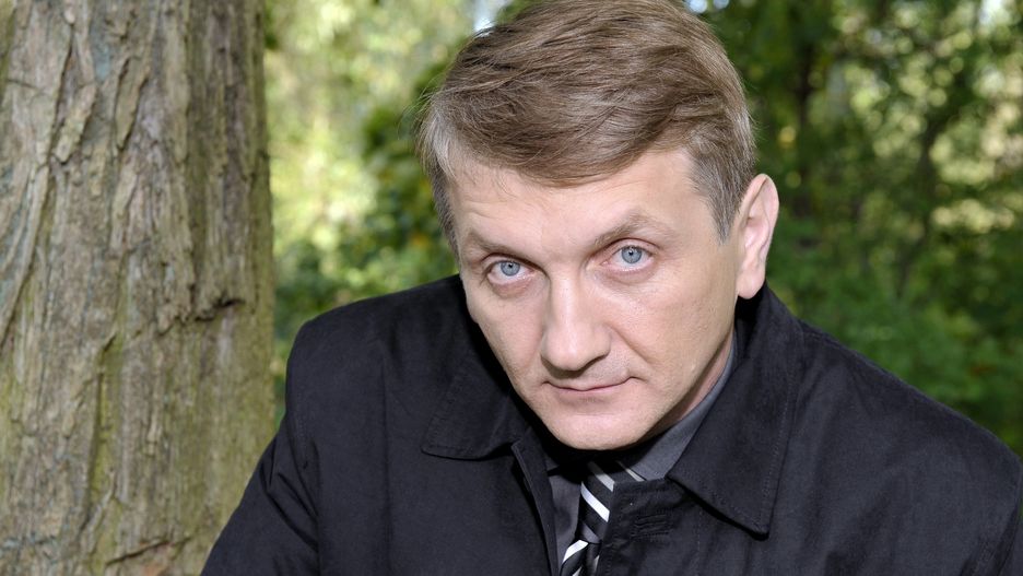 Dariusz Kowalski na planie "Plebanii"