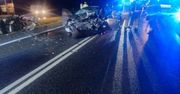 Łoniów: Śmiertelny wypadek. 68-latek zginął po zderzeniu dwóch aut