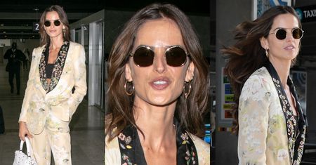 Cannes 2019: Barokowa Izabel Goulart chwali się na lotnisku torebką Valentino za 11 tysięcy