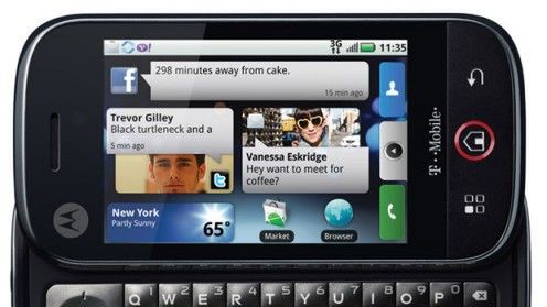 Motorola CLIQ (Dext) zrecenzowana 1