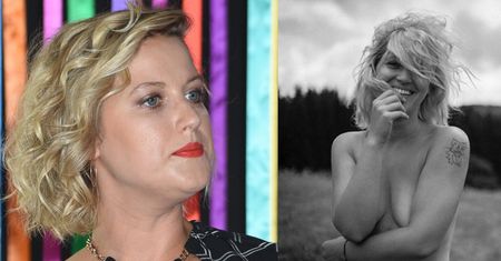 Aleksandra Domańska pozuje NAGO w ramach "kobiecego challenge'u". Fanka: "Bez informacji, o co chodzi, to żadna solidarność"