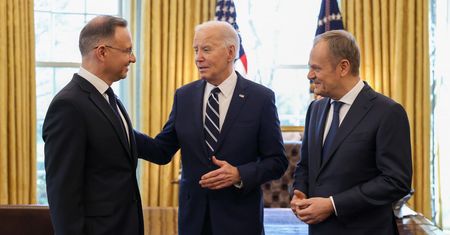 "Sztuczka Bidena". Niemcy komentują wizytę Dudy i Tuska