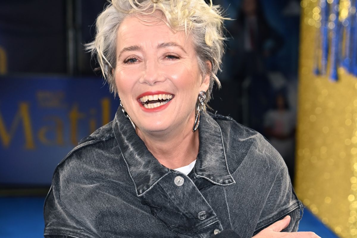 Emma Thompson nie ulega społecznej presji. Tak pokazała się na czerwonym dywanie