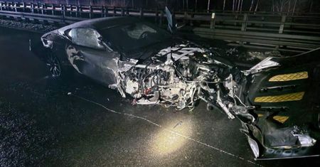 Wypadek na A1. Czworo dzieci trafiło do szpitala