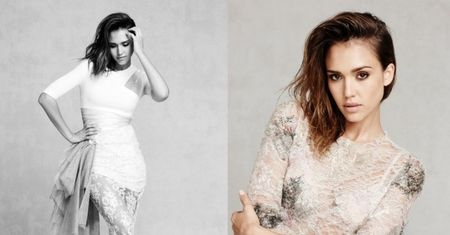 Subtelna Jessica Alba w "Marie Claire"!