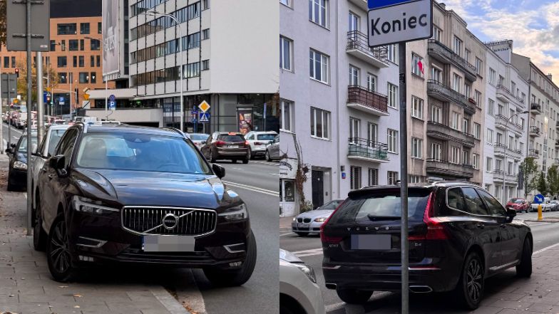 Małgorzata Foremniak parkuje na zakazie i pędzi na zakupy