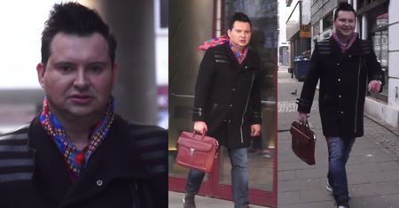 "Skromny" Michał Witkowski wychodzi z "Dzień Dobry TVN"
