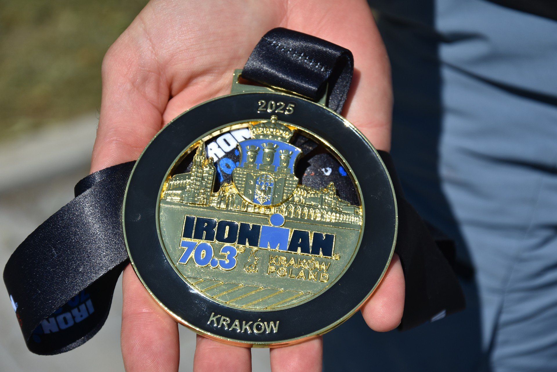 Medal za udział w zawodach Iron Man 70,3