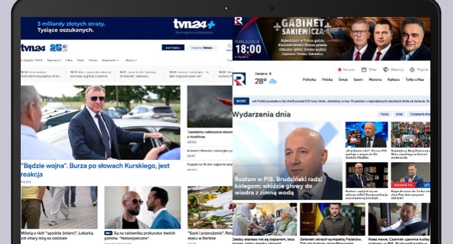 Newsy z telewizji w czasie mundialu. Dwie godziny na portalu Republiki