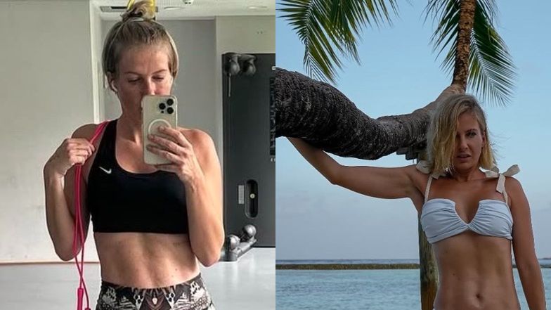 Edyta Pazura chwali się formą