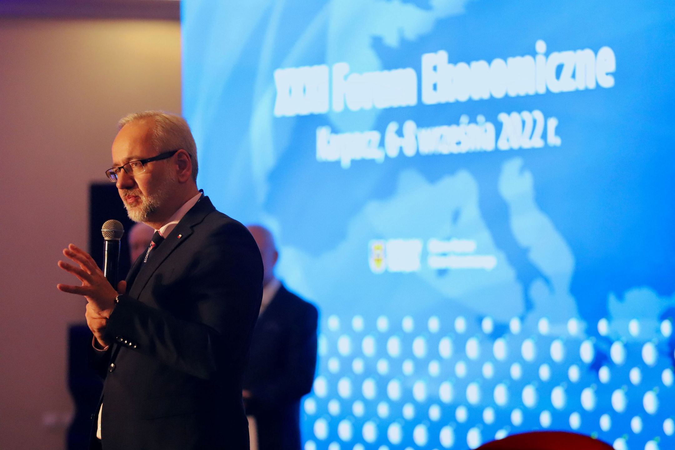 Adam Niedzielski, minister zdrowia podczas XXXI Forum Ekonomicznego w Karpaczu