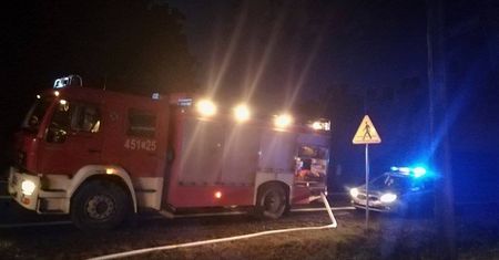 Z ostatniej chwili: Pożar warsztatu samochodowego w Miłkowie