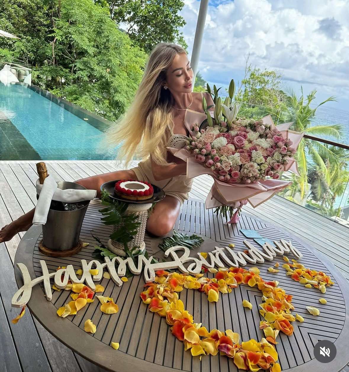 Julia Dybowska świętuje 34. urodziny w Dubaju z ukochanym