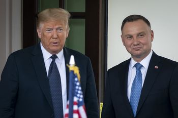 Duda odpowiada Tuskowi ws. Trumpa. "Naraził na szkodę"