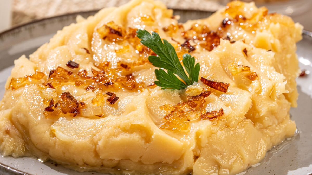 Puree z groszku może zastąpić ziemniaki