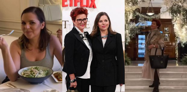 Aleksandra Kwaśniewska odsłania kulisy londyńskiej podróży. Tak bawiła się z mamą na premierze finałowego sezonu "The Crown" (ZDJĘCIA)