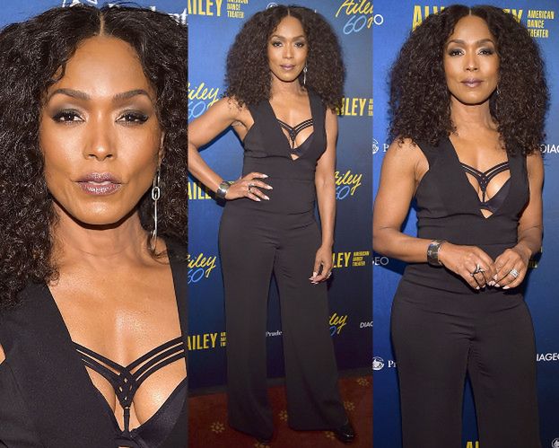 60-letnia Angela Bassett kusi odważnym dekoltem na gali w Nowym Jorku