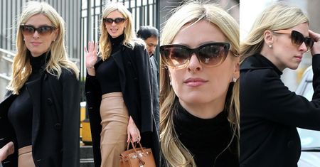 #TRENDY: Nicky Hilton w ołówkowej spódnicy