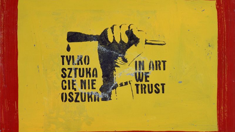 Praca Pawła Jarodzkiego, artysty związanego z legendarną Grupą Luxus