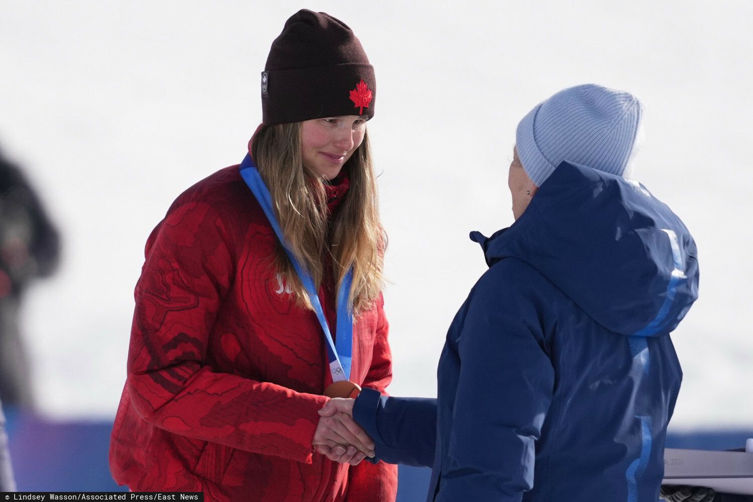 Megan Oldham i księżniczka Anna