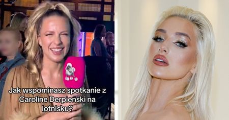 Jessica Mercedes WYMOWNIE reaguje na pytanie o ucieczkę przed Caroline na lotnisku. Derpienski KONTRATAKUJE: "Brawo dojrzałości" (WIDEO)