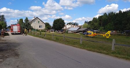 Kierowca nie ustąpił pierwszeństwa rowerzyście. 8-latek trafił do szpitala