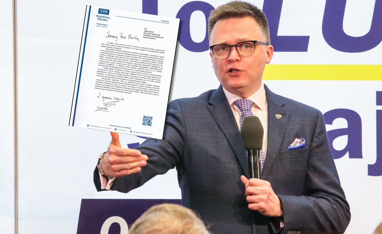TVP nie jest organizatorem debaty? Hołownia otrzymał odpowiedź