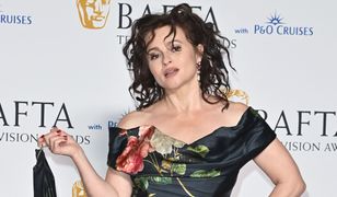 Helena Bonham Carter na gali BAFTA TV 2024. Wyglądała jak gwiazda rocka