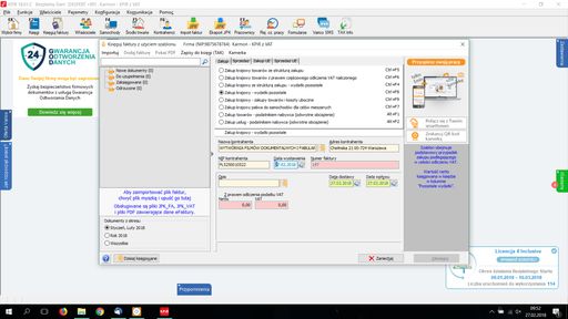 Książka Przychodów i Rozchodów KPiR