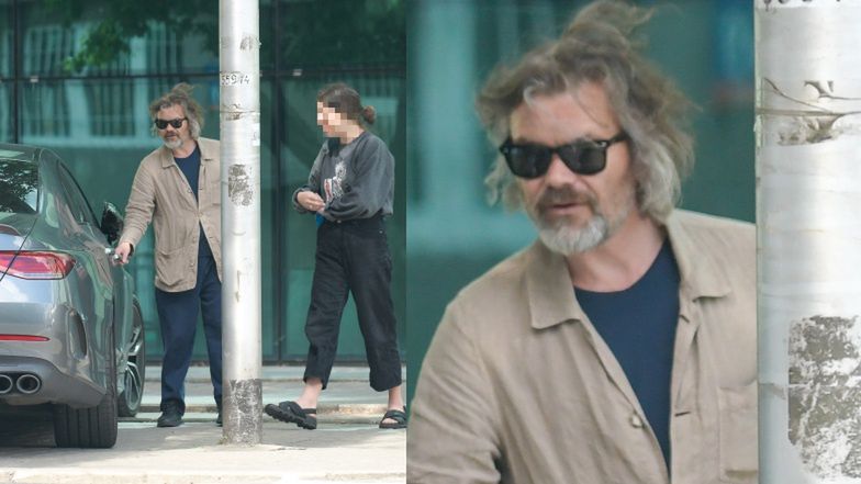 Jacek Braciak z tajemniczą znajomą