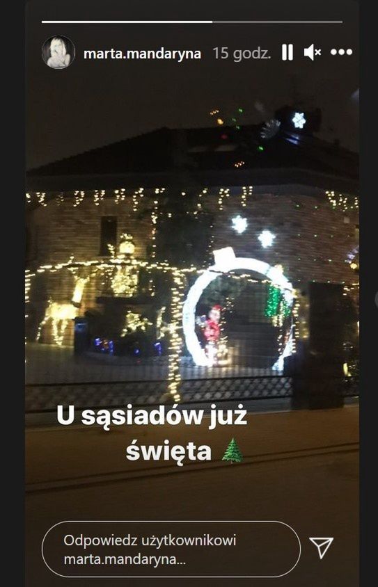 Świąteczna dekoracja. InstaStories Mandaryny