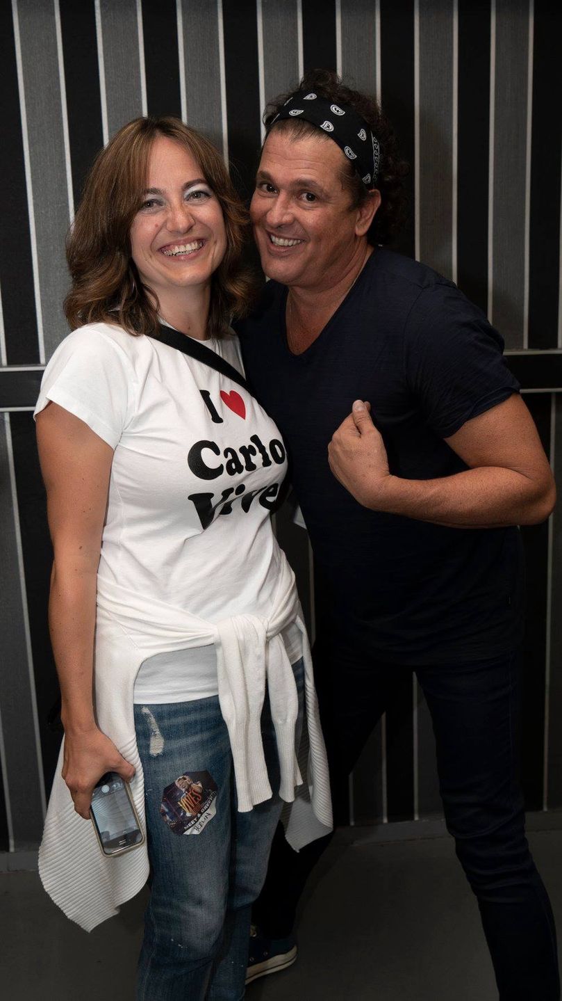Anna Maria Karczewska oraz Carlos Vives