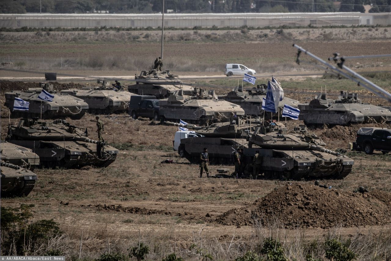 "Jesteśmy gotowi". Coraz więcej żołnierzy na granicy ze Strefą Gazy [RELACJA NA ŻYWO]