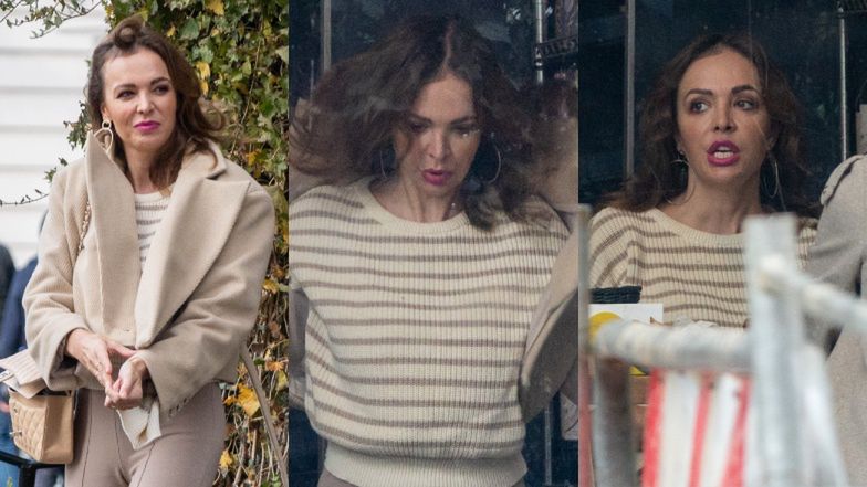 Anna Wendzikowska wyskoczyła do kawiarni