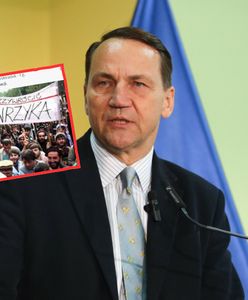 Manifestacja PiS. Sikorski kpi. "Idzie odsiecz"