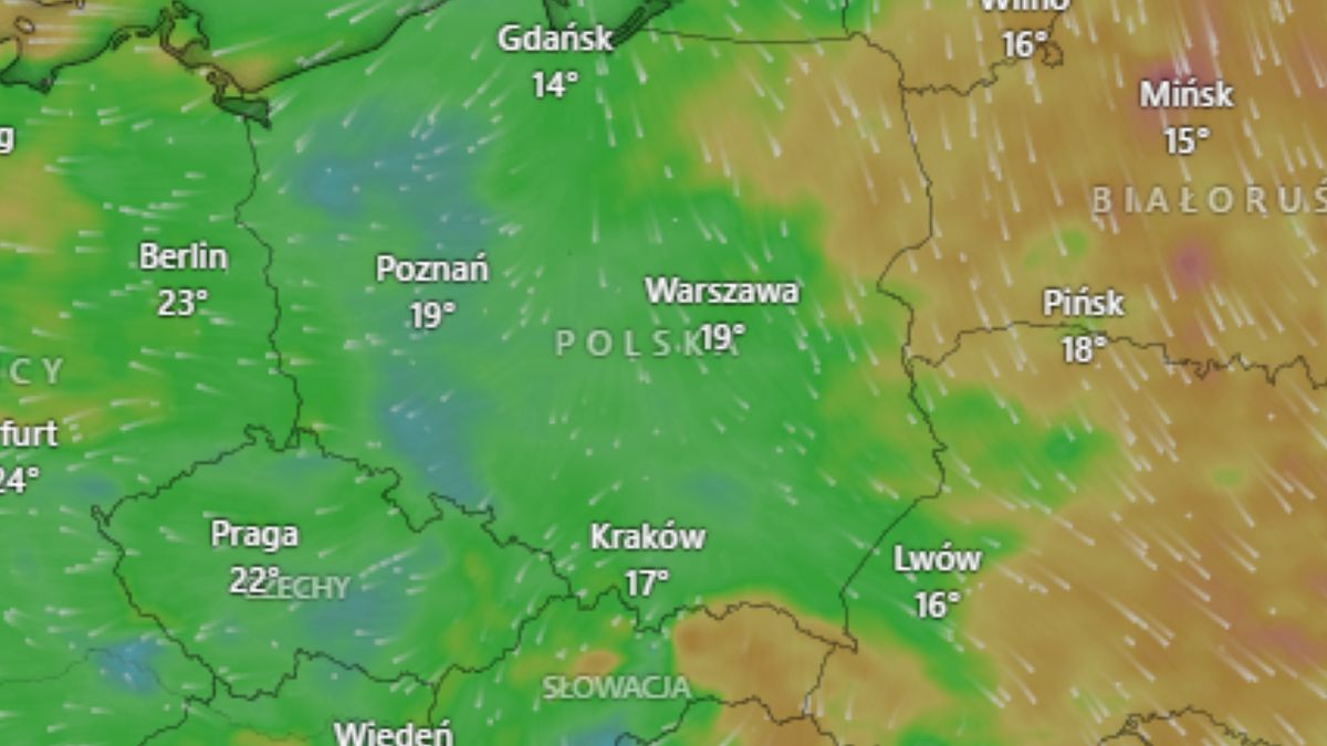Prognoza IMGW na 13 i 14 czerwca