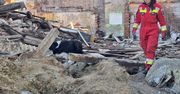 Włocławek: Akcja na Chmielnej zakończona. Strażacy przez trzy godziny przeszukiwali gruzy