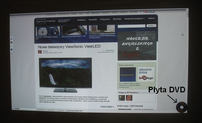Test BenQ W1000 - pierwsze wrażenia 5